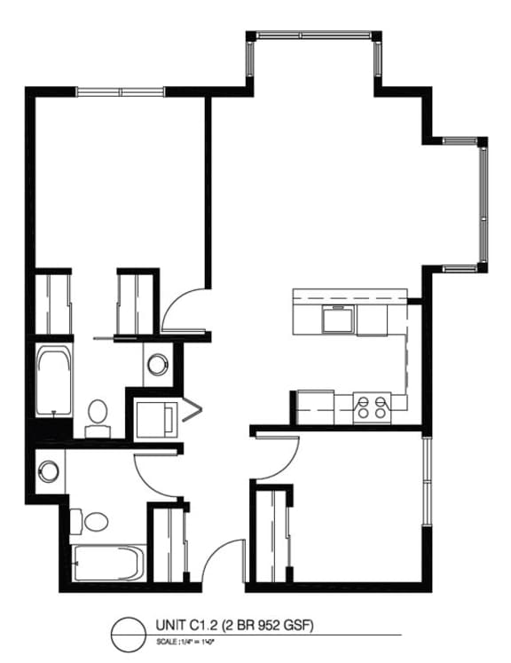 Studio, 1 & 2 Bed Apartments in University District Corydon