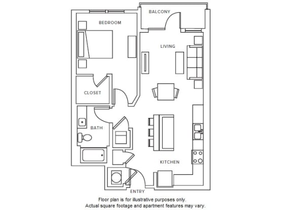 A5 floor plan A5 floor plan at Windsor Parkview, Chamblee, GA