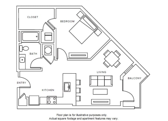 A6 floor plan A6 floor plan at Windsor Parkview, GA, 30341