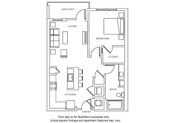 A7 floor plan A7 floor plan at Windsor Parkview, GA, 30341