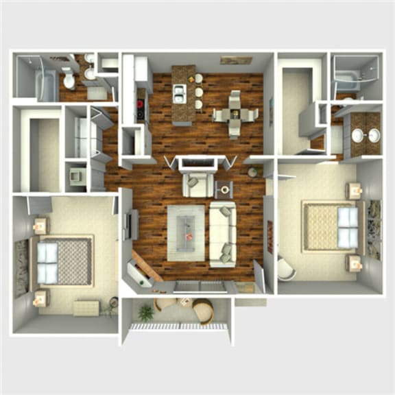 Rocket Floor Plan Rocket Floor Plan at The Quinn at Westchase, Texas, 77077