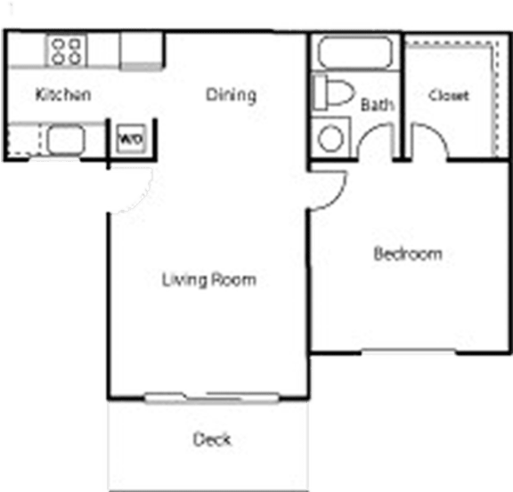 Lakes Apartments in Fife, WA Floor Plans