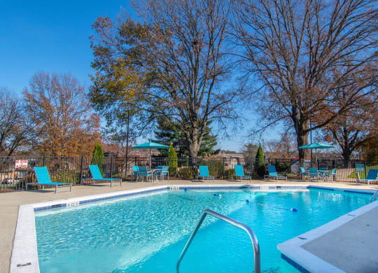 Resort Inspired Pool with Sundeck at Nob Hill Apartments, Nashville, 37211
