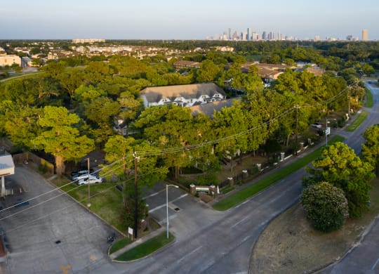 Aerial View at The Grove at White Oak, Houston, TX, 77008