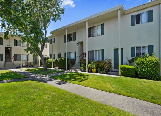 Two story apartment at Colonial Garden Apartments, San Mateo, CA, 94401