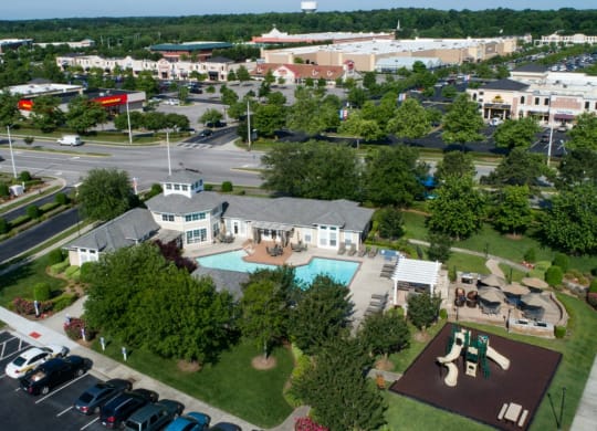 The Crossings at Red Mill Aerial View