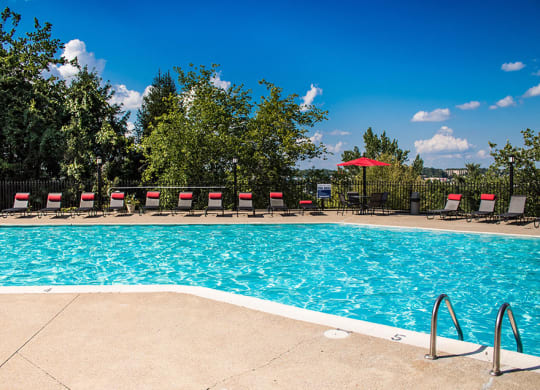 Pool at Chimney Top Apartments in Antioch TN