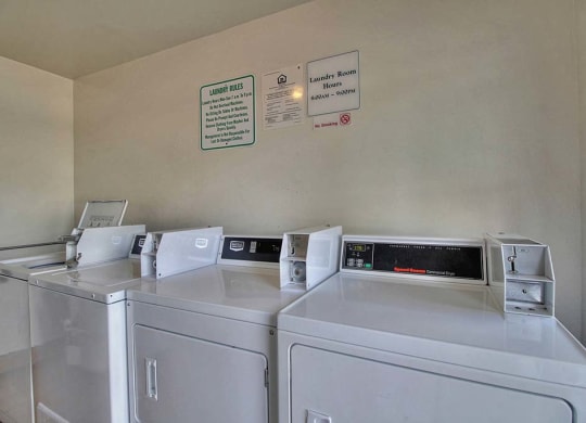 Laundry at Sunnyvale Court, California