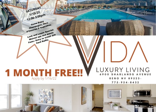 Vida Luxury Living Apartments Reno, NV | Open House