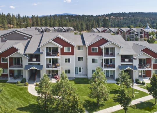 Pine Valley Ranch Apartments Aerial View