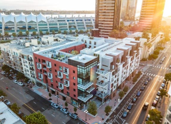 Thumbnail 1 of 42 - 4th and J San Diego, CA Aerial of Community