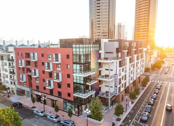 Thumbnail 3 of 42 - 4th and J San Diego, CA Aerial of Community