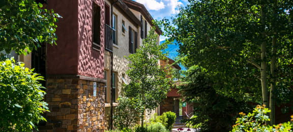 Property Exterior Walking Paths at Middle Creek Village LLC, Colorado