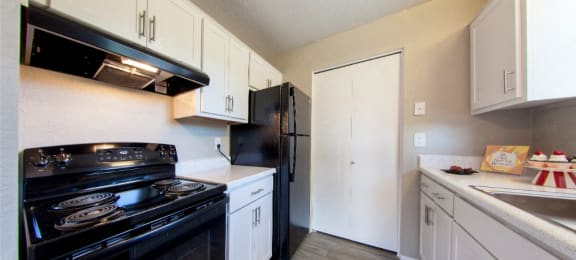 Kitchen at Mission Palms Apartments in Tucson, AZ