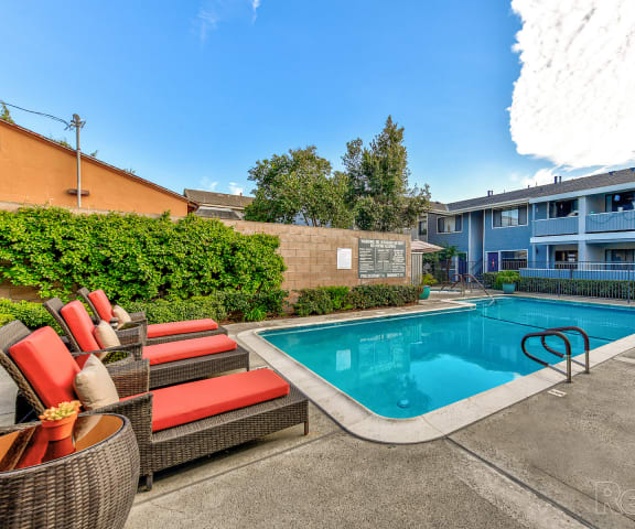 Baywind Apartments in Costa Mesa, CA Swimming Pool