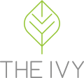the ivy logo on transparant at The Ivy, Austin, TX, 78753