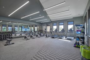 Fitness Center with Cardio, Strength Training and On-Demand WellBeats