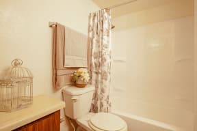 Bathroom at Casa Bella Apartments in Tucson AZ 4-2020
