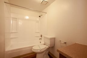Bathroom at Casa Bella Apartments in Tucson AZ 4-2020