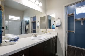 Bathroom Vanity at Avilla Victoria in Queen Creek Arizona 2021