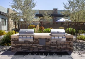BBQ Grills at Avilla Victoria in Queen Creek Arizona 2021 2
