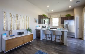 Kitchen at Avilla Victoria in Queen Creek Arizona 2021