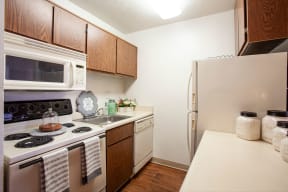 Kitchen at Casa Bella Apartments in Tucson AZ 4-2020