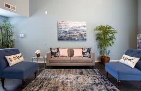 Living room at Casa Bella Apartments in Tucson AZ 4-2020