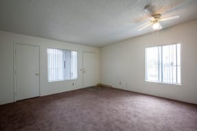 Living room at Casa Bella Apartments in Tucson AZ 4-2020