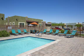 Pool at Avilla Victoria in Queen Creek Arizona 2021 9