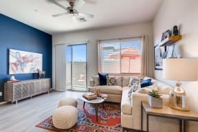 Modern Living Room at Avilla Centerra Crossings, Arizona, 85338