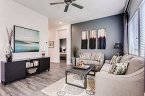 Modern Living Room at Avilla Lehi Crossing, Arizona