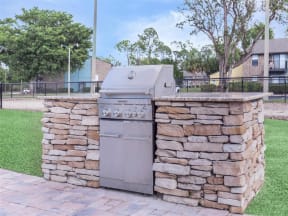 apartment community outdoor grill