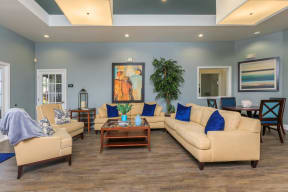 vero green apartments clubhouse seating
