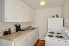 Kitchen with Electric Appliancevs