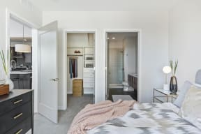 Walk-In Closets In Bedrooms At Revel Apartments In Minneapolis, MN