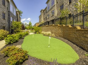 Putting Green at The Gardens on Timberlake