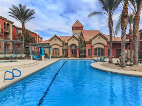 Resort Style Montecito Pointe Swimming Pool in Las Vegas Apartment Homes for Rent