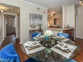 Gourmet Montecito Pointe Dining Room in Las Vegas Rental Homes