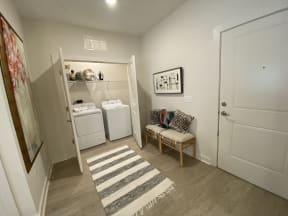 Duke of Charleston, Ladson South Carolina, two-bedroom entryway with laundry room