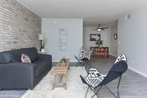 renovated living space at The Creek at St Andrews, South Carolina, 29210