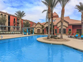 Resort Inspired Montecito Pointe Pool in Las Vegas, NV Apartments