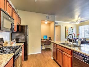 Fitted Montecito Pointe Kitchen in Nevada Apartment Rentals