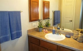 The Mondello Apartments Bathroom Sink