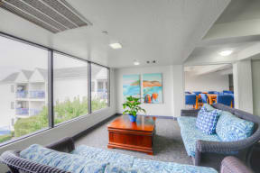 Casa Pacifica Senior Apartment Homes Lifestyle - Indoor Lounge Area 3rd Floor