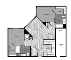 Floor Plan B6bP - Phase 1