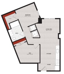 Floor Plan A33Da2