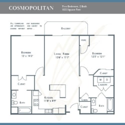 Floor Plan Cosmopolitan