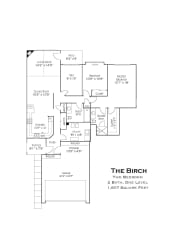 the birch floor plan layout