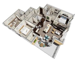 Floor Plan Pax 3B2B